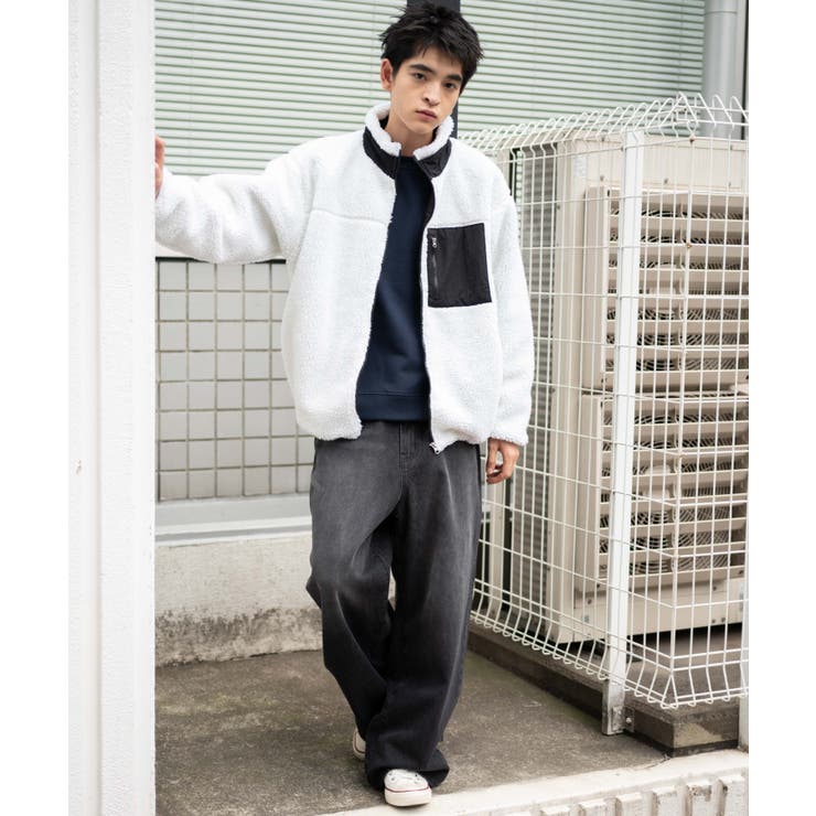 ボアブルゾン[品番：WG010092731]｜WEGO【MEN】（ウィゴー）の
