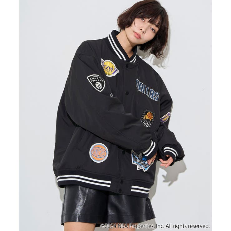 別注NBAワッペンスタジャン[品番：WG010092743]｜WEGO【MEN