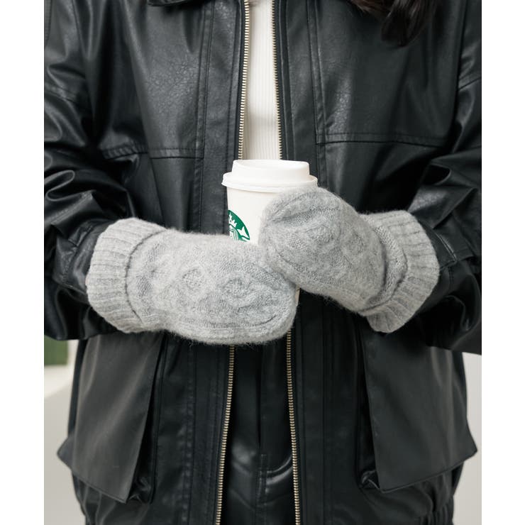 ケーブルミトングローブ | WEGO【WOMEN】 | 詳細画像5 