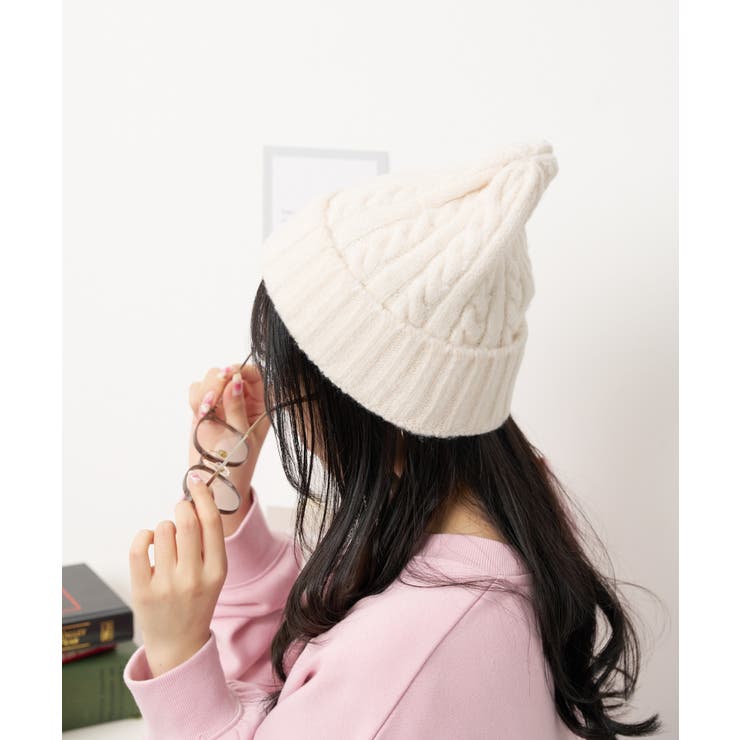 ケーブルニットキャップ | WEGO【MEN】 | 詳細画像1 
