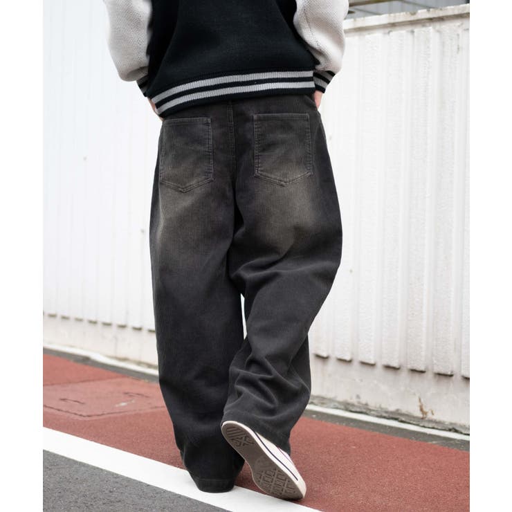 イージーバレルレッグコーデュロイパンツ[品番:WG010092772 イージーバレルレッグコーデュロイパンツ[品番:WG010092772