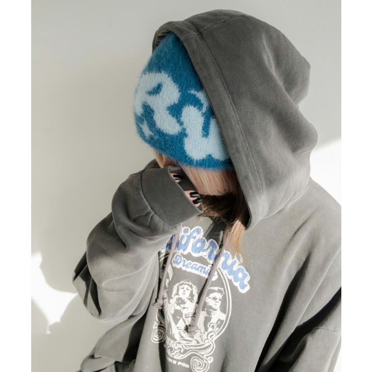 シャギーキラキラロゴニットキャップ | WEGO【MEN】 | 詳細画像1 