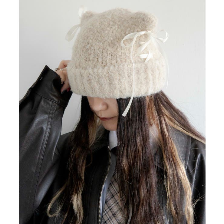 Vivienne Westwood - 【新品/Vivienne Westwood】 猫耳ニット帽