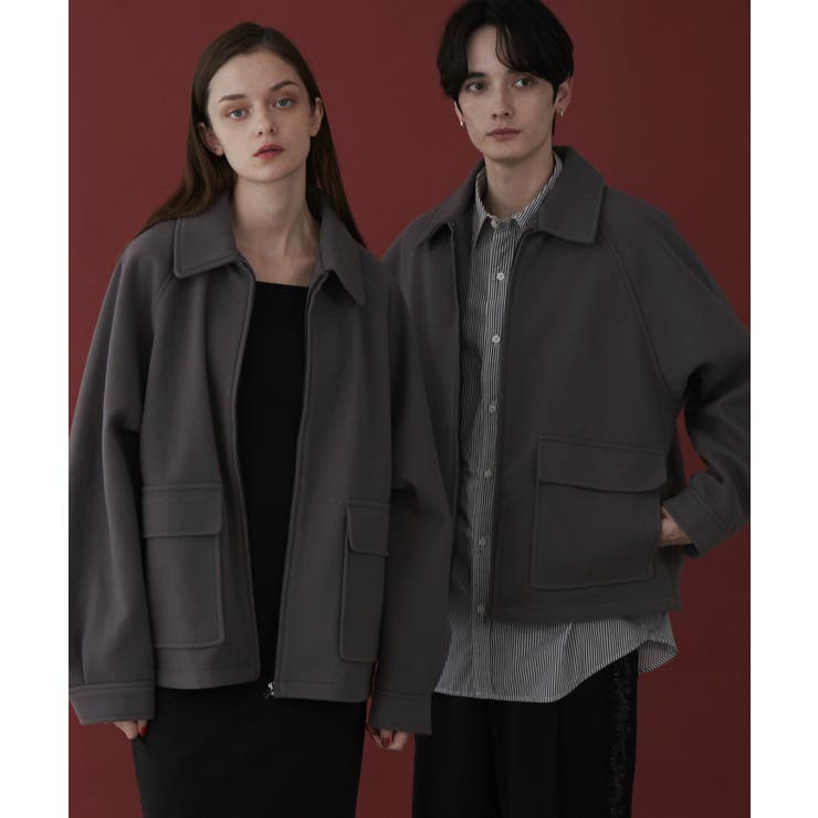 独特な 【送料無料】 メルトンショートZIPブルゾン[品番：WG010092784]｜WEGO【MEN ジャケット・アウター