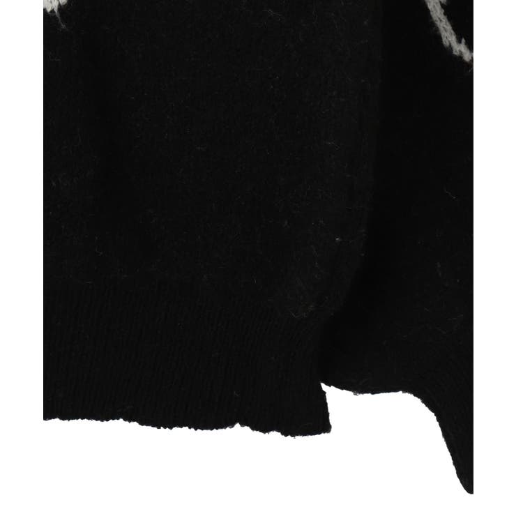 フラッフィーグラフィックBIGニットプルオーバー | WEGO【WOMEN】 | 詳細画像68 