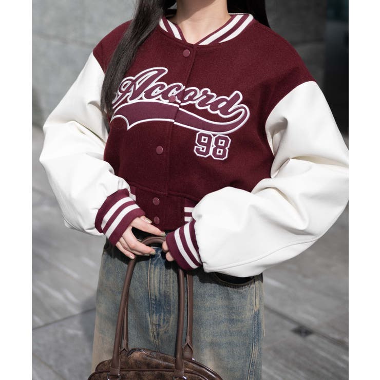 スタジアムロゴショートスタジャン[品番：WG010092799]｜WEGO
