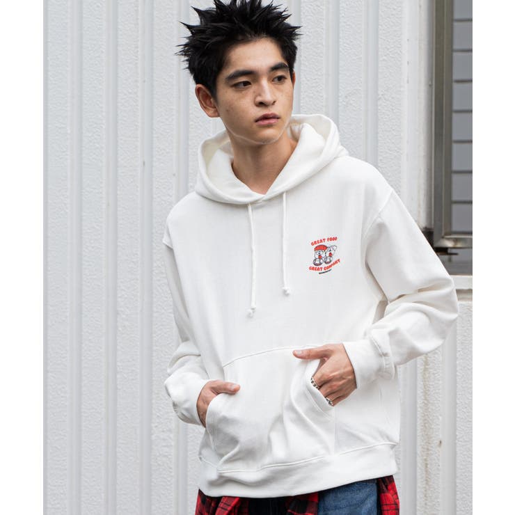 リラックスフィットTHEBOYグラフィックパーカー[品番