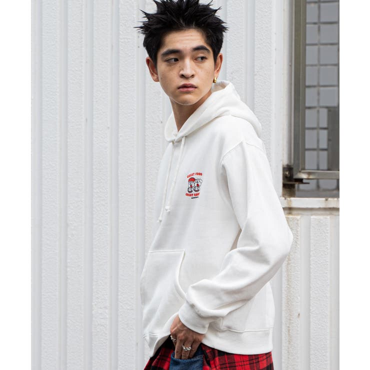 リラックスフィットTHEBOYグラフィックパーカー[品番