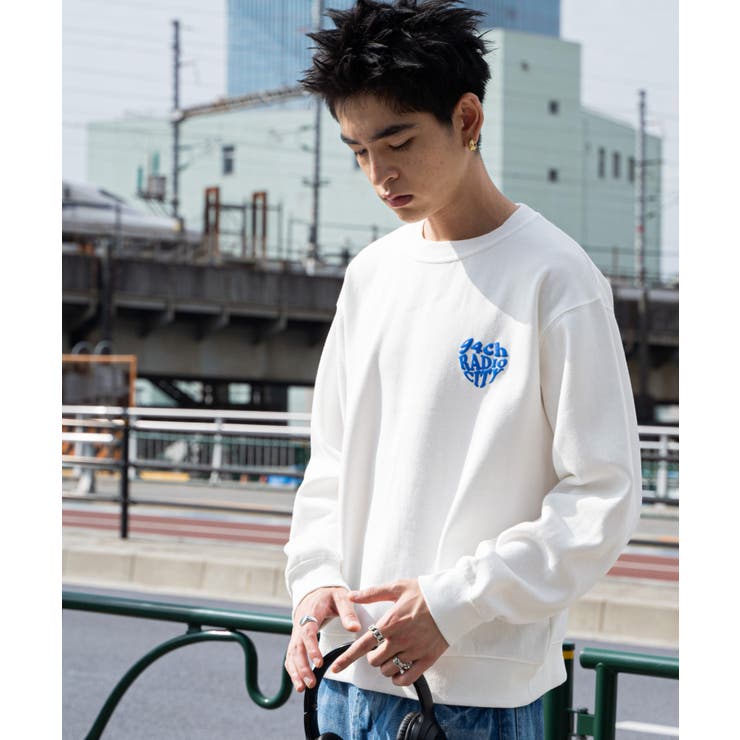 リラックスフィットハートロゴプルオーバー | WEGO【MEN】 | 詳細画像5 