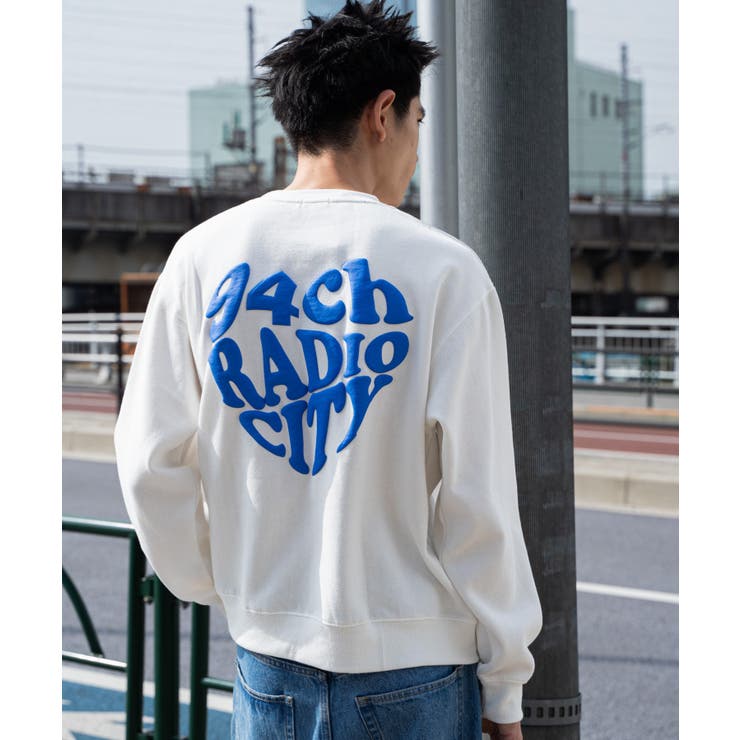 リラックスフィットハートロゴプルオーバー | WEGO【MEN】 | 詳細画像8 