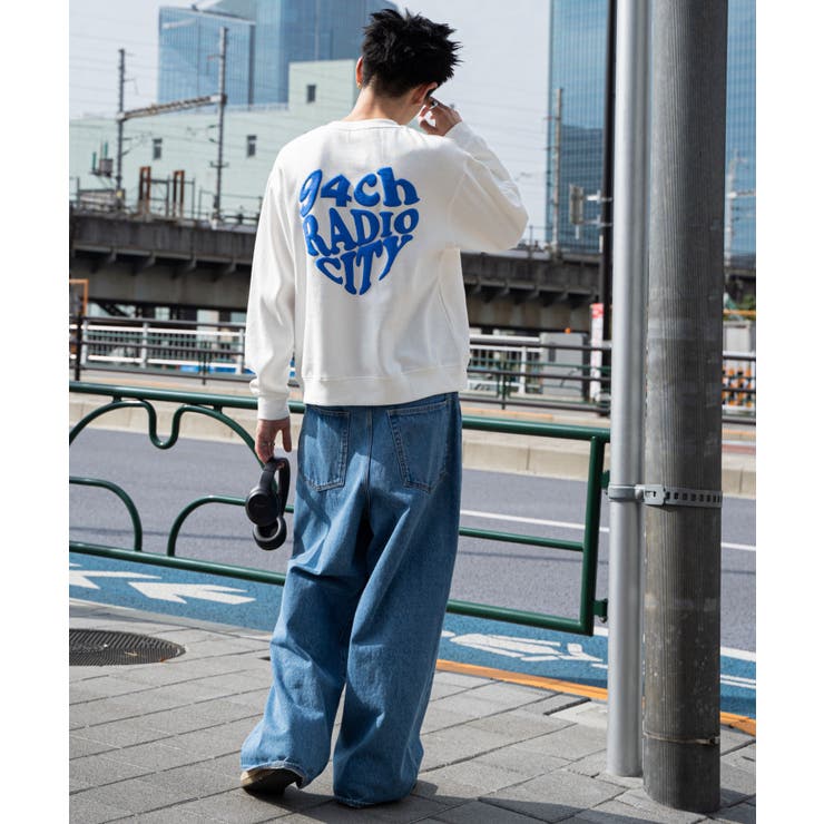 リラックスフィットハートロゴプルオーバー | WEGO【MEN】 | 詳細画像9 