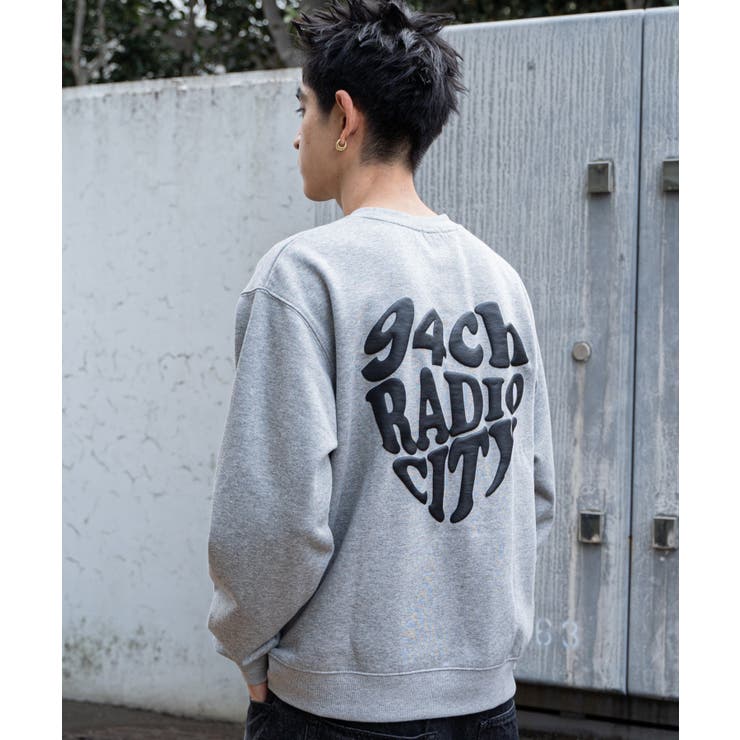 リラックスフィットハートロゴプルオーバー | WEGO【MEN】 | 詳細画像11 