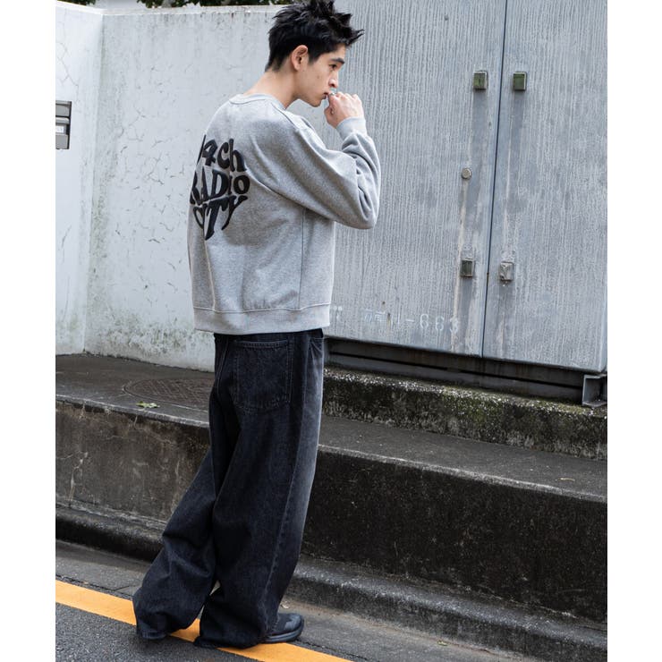 リラックスフィットハートロゴプルオーバー | WEGO【MEN】 | 詳細画像13 