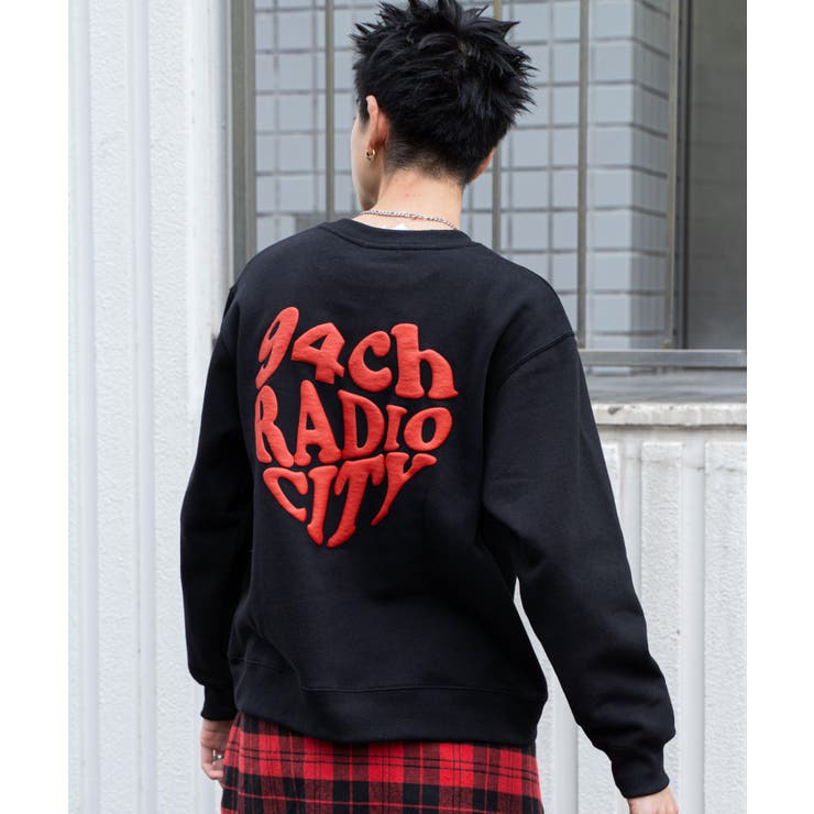 リラックスフィットハートロゴプルオーバー | WEGO【MEN】 | 詳細画像16 