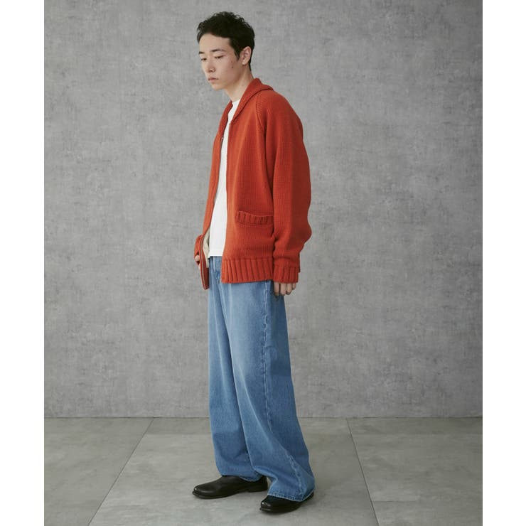 カウチンニットカーディガン[品番：WG010092839]｜WEGO【MEN