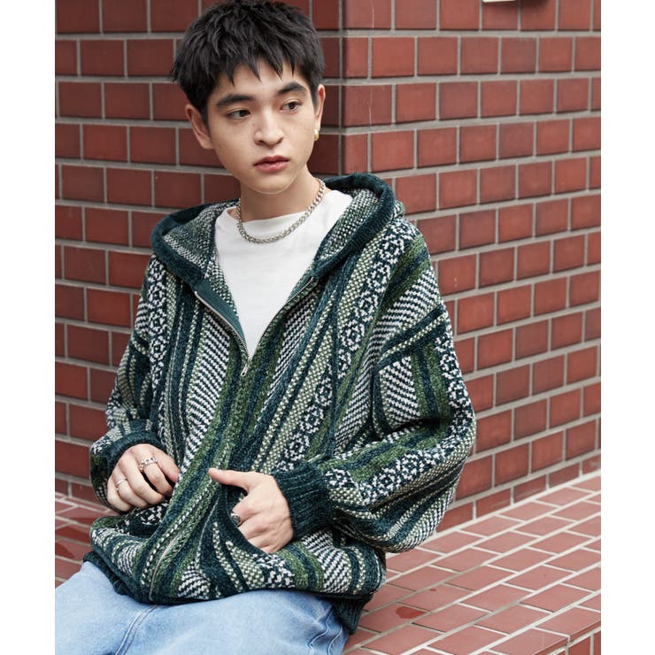 ベロアモールジップパーカー[品番：WG010092840]｜WEGO【MEN】（ウィゴー）のメンズファッション通販｜SHOPLIST（ショップリスト）