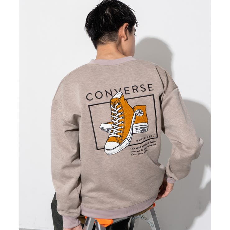 グレー | CONVERSEバックサガラプルオーバー | WEGO【MEN】
