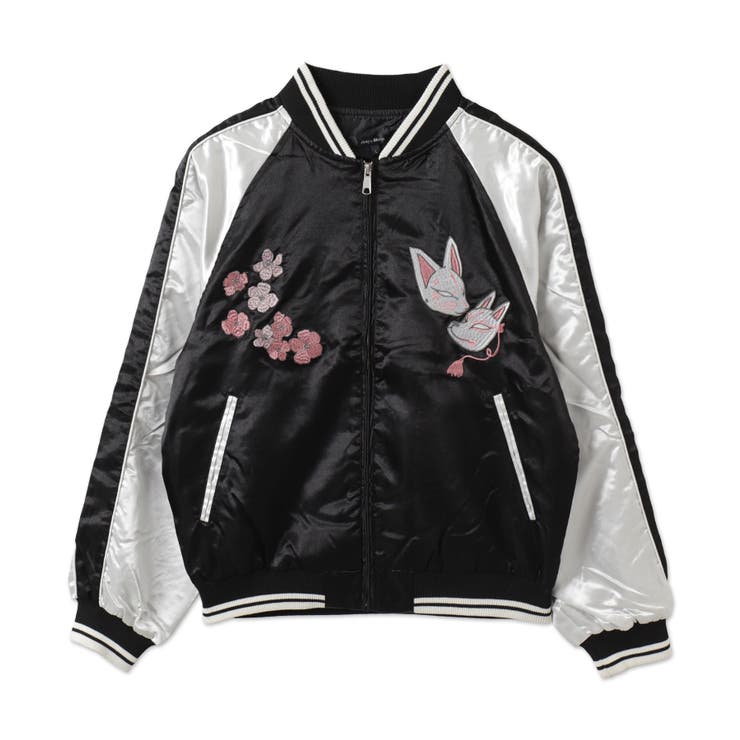 花魁狐面スカジャン[品番：WG010092860]｜WEGO【MEN】（ウィゴー