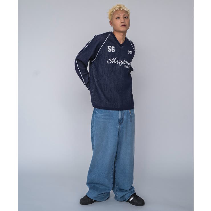 ゲームロゴメッシュジャガードプルオーバー | WEGO【MEN】 | 詳細画像6 