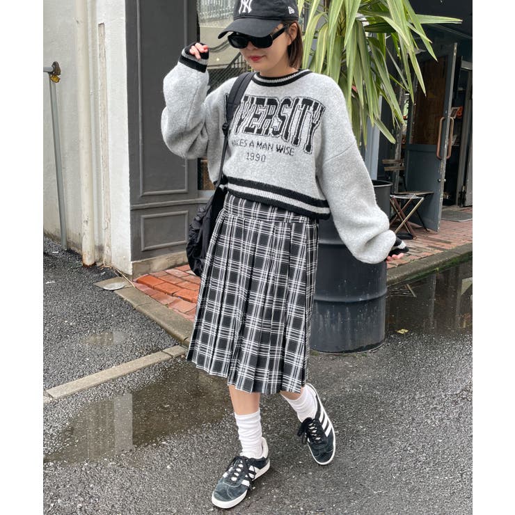 ラインリブフラッフィーショートニット | WEGO【WOMEN】 | 詳細画像17 