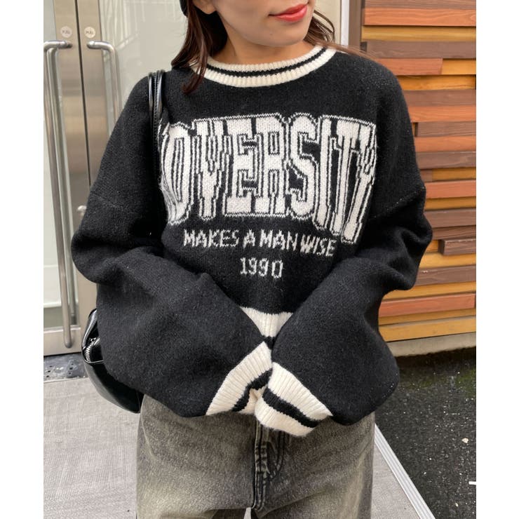 ラインリブフラッフィーショートニット | WEGO【WOMEN】 | 詳細画像20 