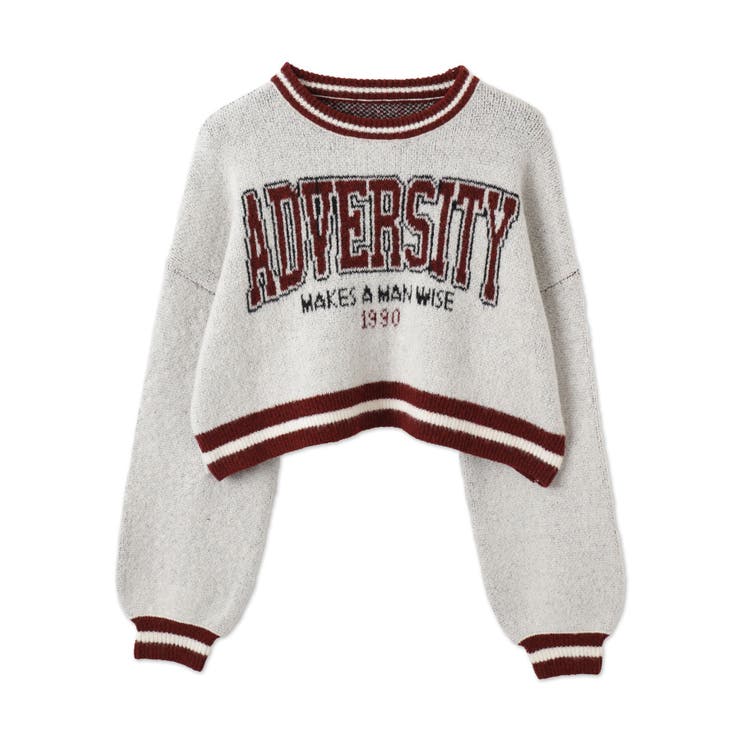 ラインリブフラッフィーショートニット | WEGO【WOMEN】 | 詳細画像23 