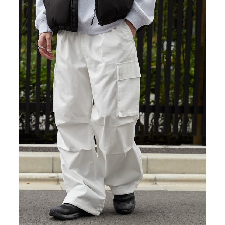 イージーワイドカーゴパンツ[品番：WG010092866]｜WEGO【MEN