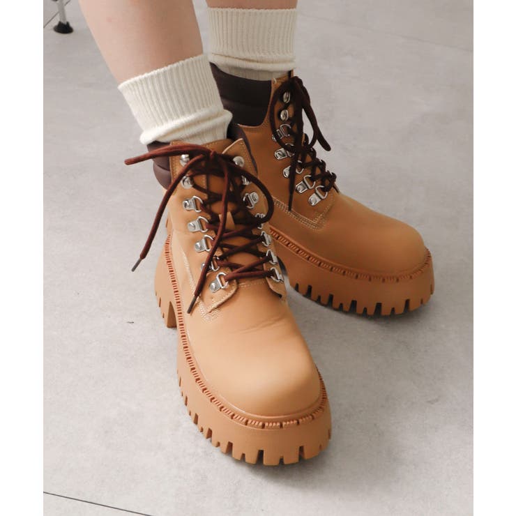 休日限定 厚底トレッキングブーツ[品番：WG010092870]｜WEGO【WOMEN その他
