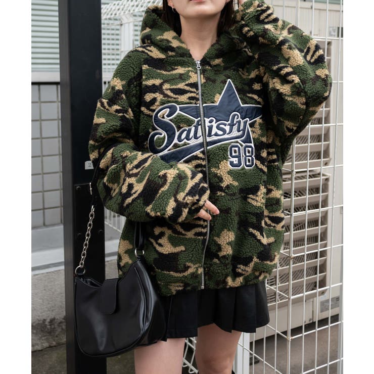迷彩ロゴボアパーカー｜WEGO（ウィゴー） – WEGO ONLINE STORE