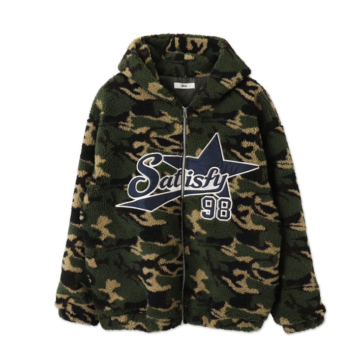 迷彩ロゴボアパーカー[品番：WG010092875]｜WEGO【WOMEN】（ウィゴー）のレディースファッション通販｜SHOPLIST（ショップリスト）