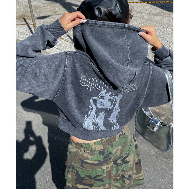 goaパーカー 00s archive L G B long hoodie パーカー y2k ifsixwasnine