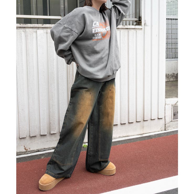 パンツ 1980s archive jonesnewyork stripe buggy My Grandpa's Buggy Denim Pants – YZ