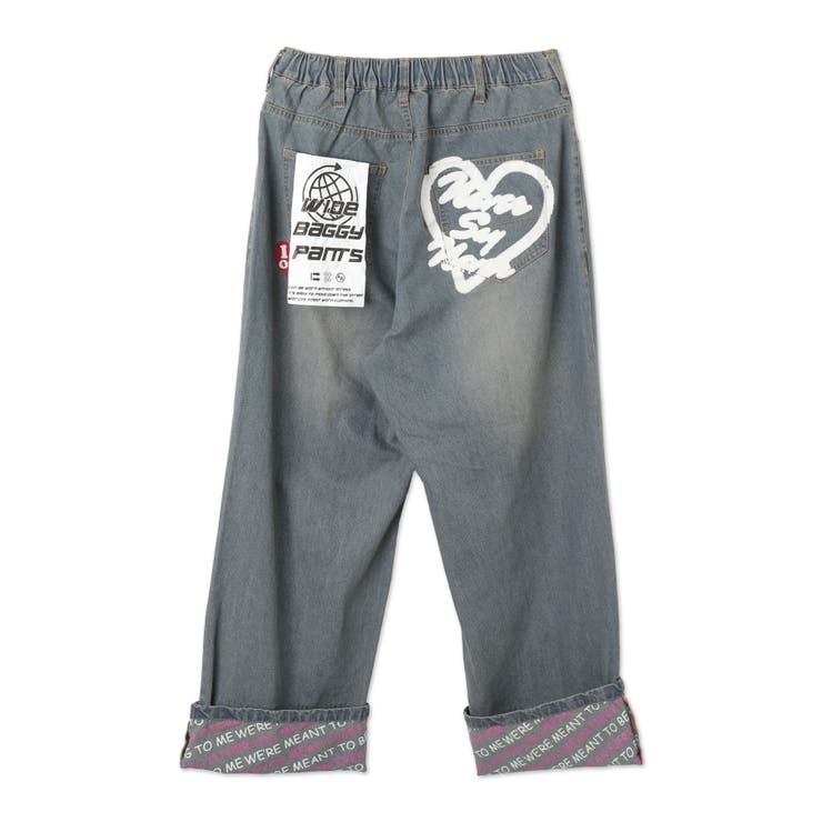 ロールアップグラフィックデニムパンツ | WEGO【MEN】 | 詳細画像13 