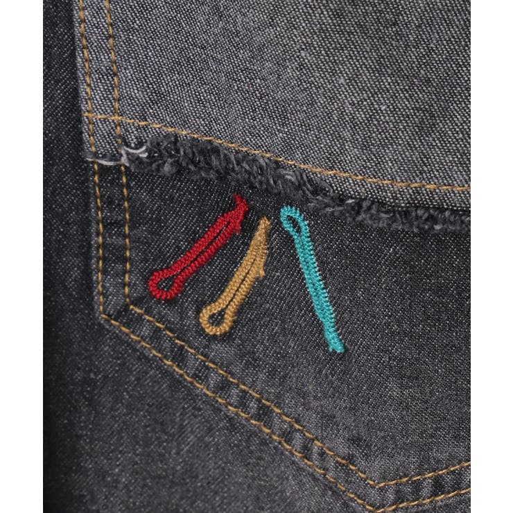 ダブルウエストバギーデニムパンツ[品番：WG010092960]｜WEGO