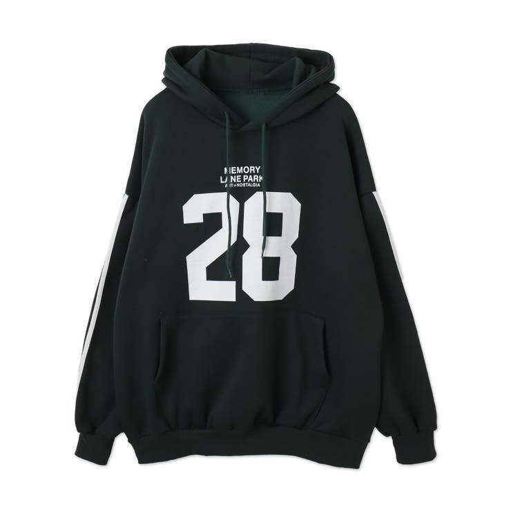 サイドラインナンバリングパーカー[品番：WG010092965]｜WEGO