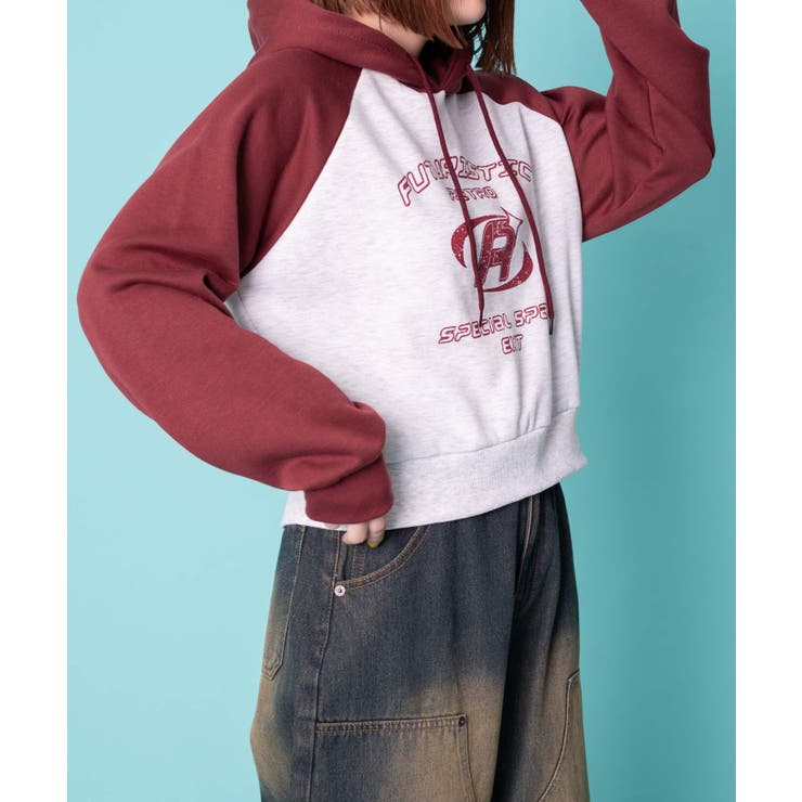 クロップドラグランパーカー | WEGO【WOMEN】 | 詳細画像4 