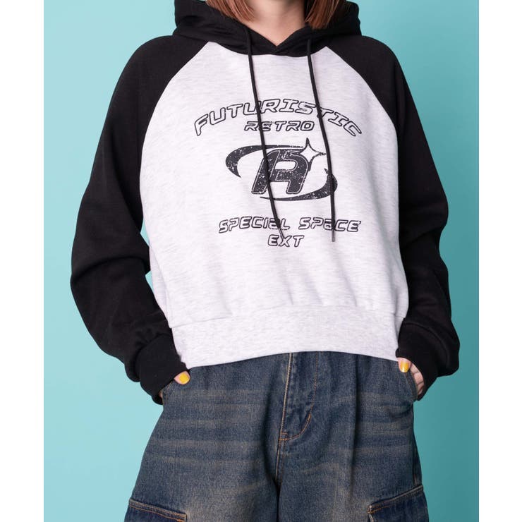 クロップドラグランパーカー | WEGO【WOMEN】 | 詳細画像7 