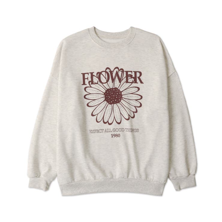 FLOWERプリントスウェット[品番：WG010092996]｜WEGO【WOMEN
