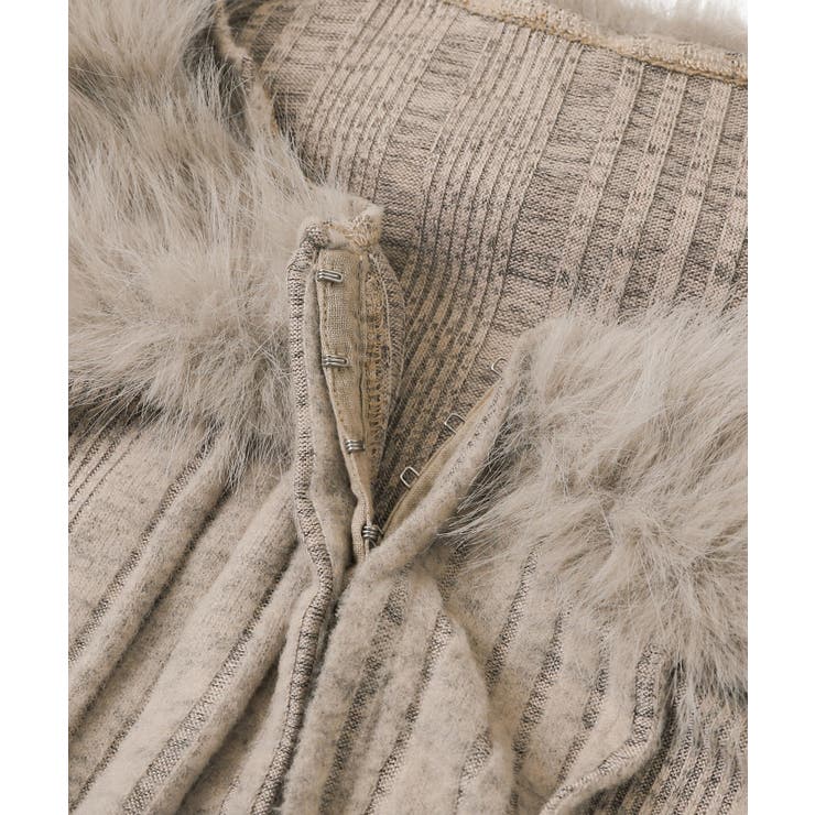 フロントフックFファーカーデ | WEGO【WOMEN】 | 詳細画像11 