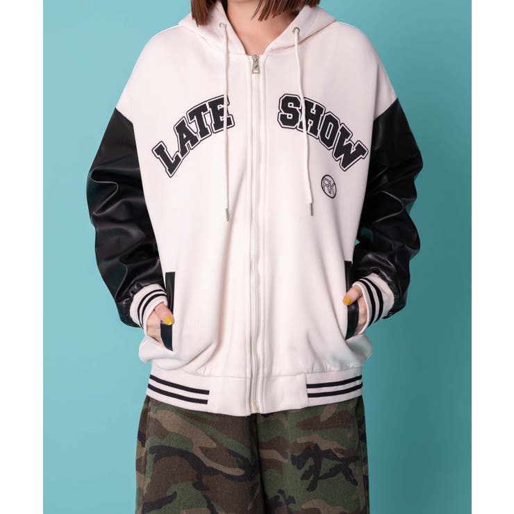 LATESHOWフードスタジャン[品番：WG010093012]｜WEGO【WOMEN
