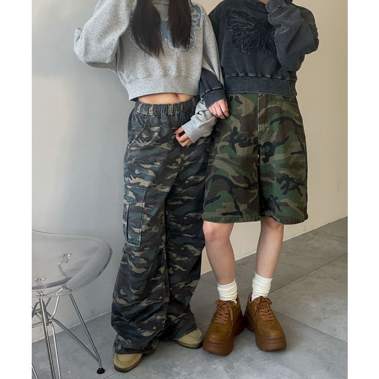 ヴィンテージウォッシュバタフライショートパーカー | WEGO【WOMEN】 | 詳細画像2 