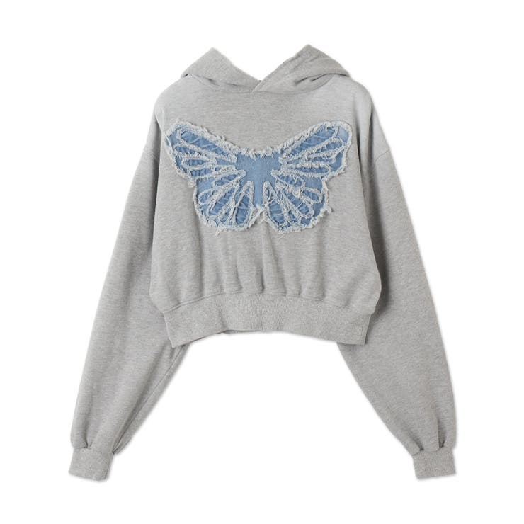 ヴィンテージウォッシュバタフライショートパーカー | WEGO【WOMEN】 | 詳細画像15 