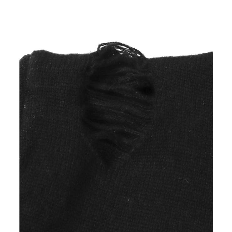 バタフライダメージワンショルダーニット | WEGO【WOMEN】 | 詳細画像16 