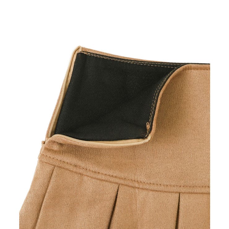 Fスエードプリーツミニスカパン[品番：WG010093029]｜WEGO