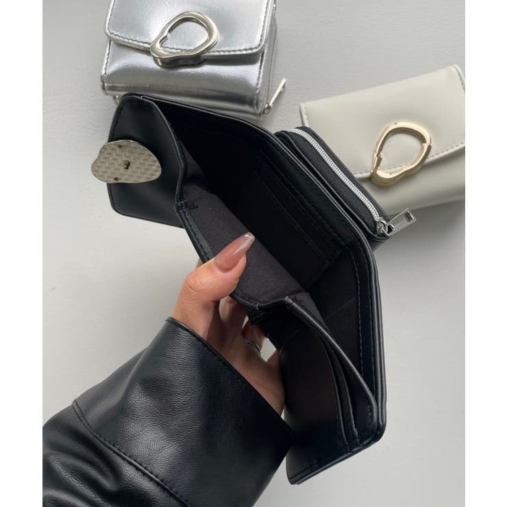 ニュアンスパーツフラップウォレット | WEGO【WOMEN】 | 詳細画像4 
