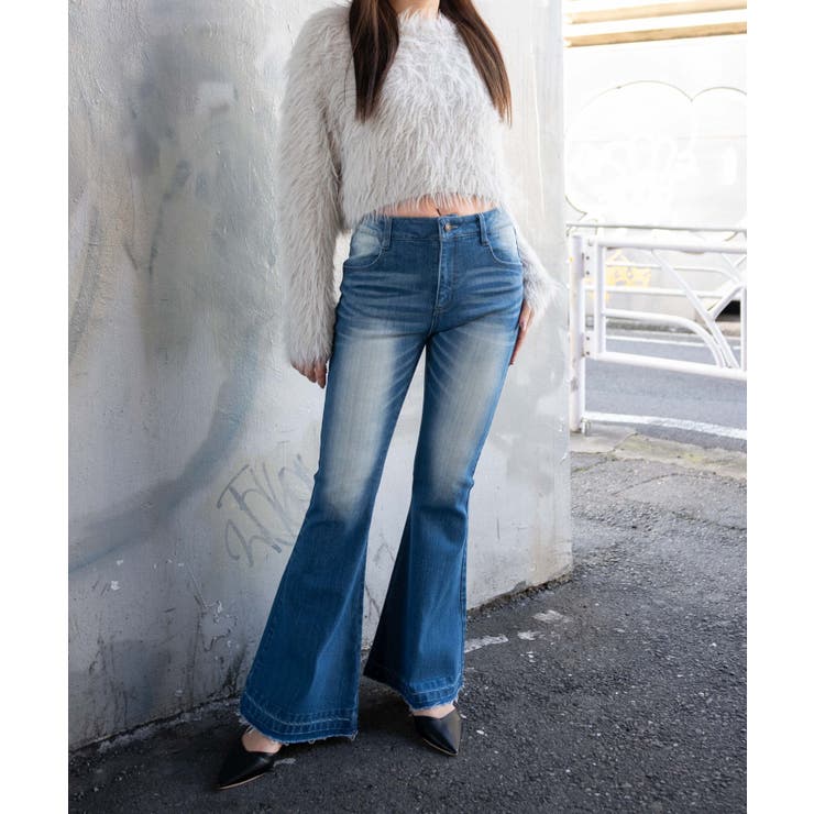 【SPORTMAX】ANGRI オーバーサイズ ５ポケット デニム パンツ SPORTMAX】ANGRI オーバーサイズ 5ポケット デニム パンツ