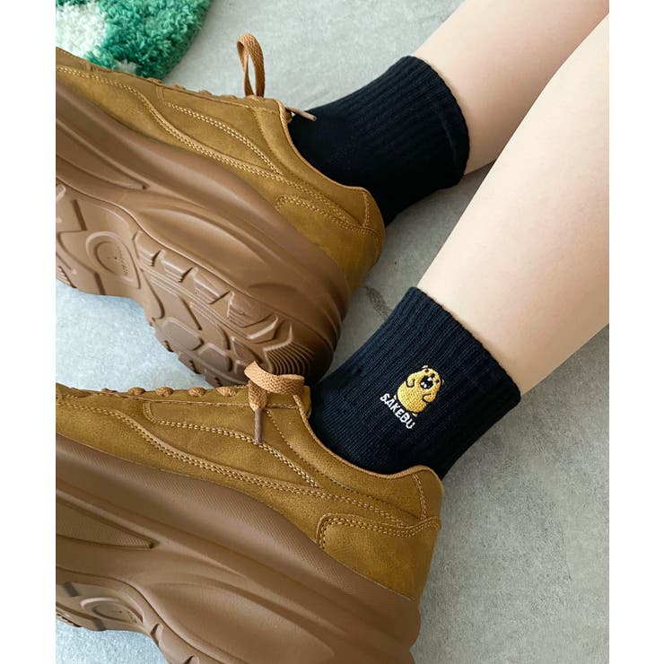モチーフロゴ刺繍アンクルパイルソックス | WEGO【WOMEN】 | 詳細画像3 
