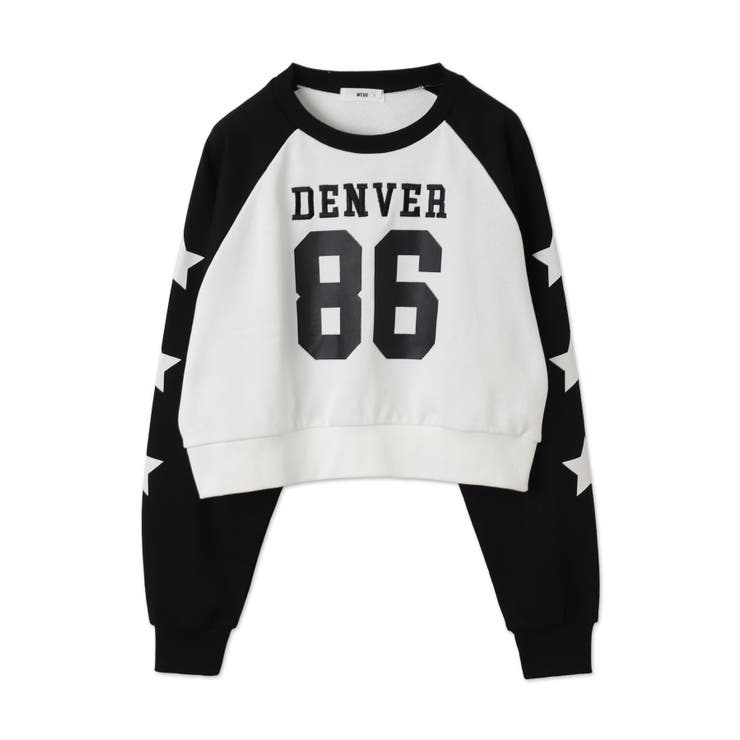 スターナンバリングラグランスウェット | WEGO【WOMEN】 | 詳細画像14 