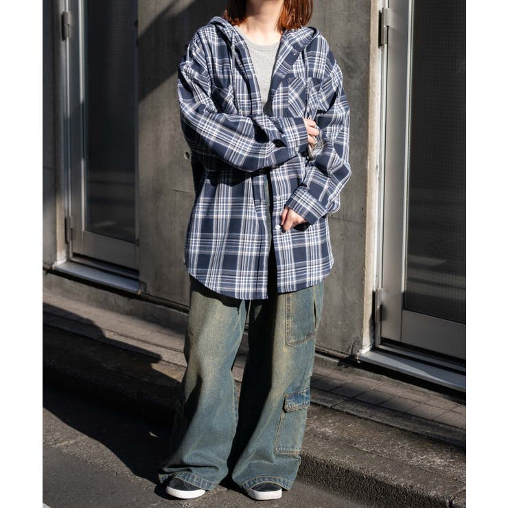 ヴィンテージウォッシュバギーカーゴパンツ | WEGO【WOMEN】 | 詳細画像7 