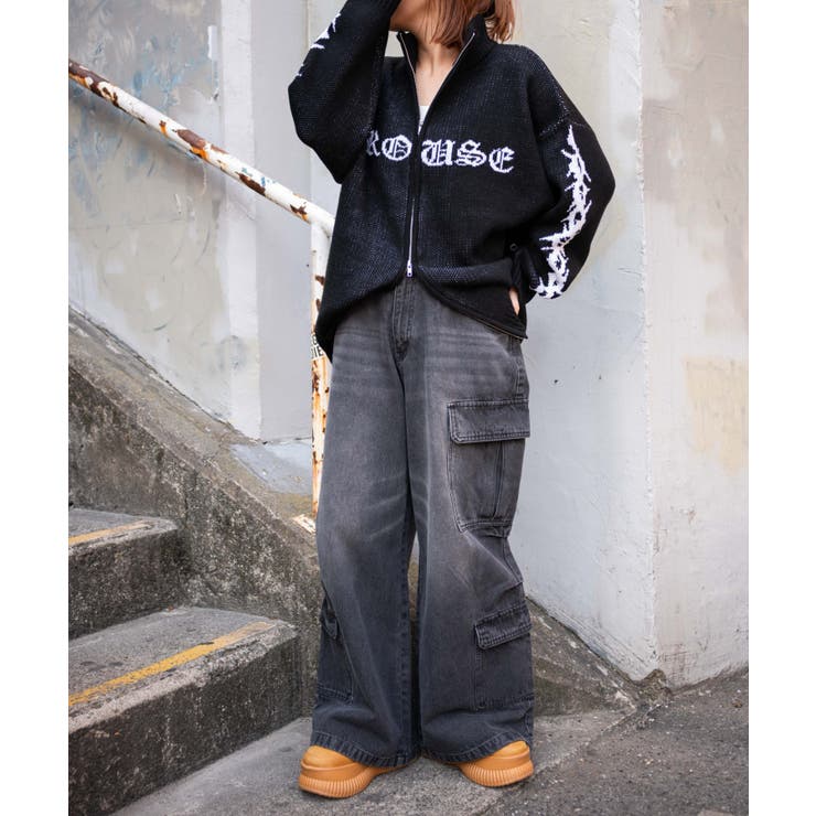 ヴィンテージウォッシュバギーカーゴパンツ | WEGO【WOMEN】 | 詳細画像15 